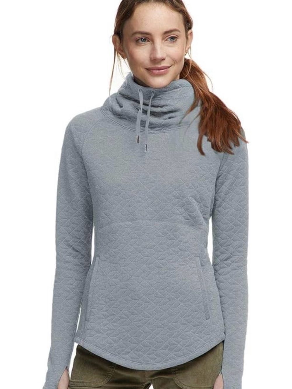 Marmot Annie Quilted Long sleeve Pullover Small NWOT